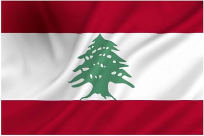 Vlag van Libanon 90 x 150
