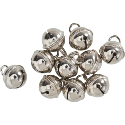 Bellen, 15 mm, zilver
