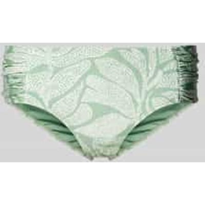 Barts Akamu Mid Waist Briefs Vrouwen Bikinibroekje - maat 42 - Groen