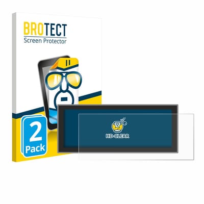BROTECT - Screenprotector voor Peugeot Partner (2025) - Folie Beschermfolie transparant 2 Stuks
