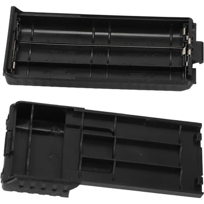 Uitgebreide batterijdoos ABS 6xAA Walkie Talkie batterijdoos voor Baofeng UV‑5R UV‑5RE UV‑5RA