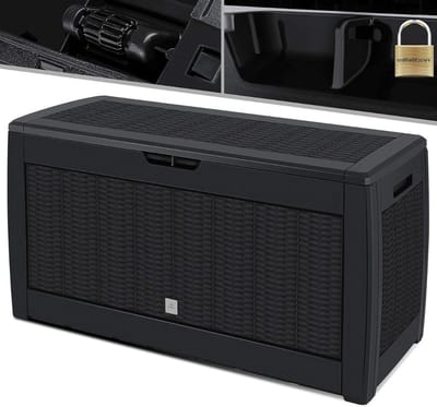 Thuys – Kussenbox Waterdicht – Kussenbox – Kussenbox Voor Buiten – 119cm x 48cm x 60cm – 310 Liter