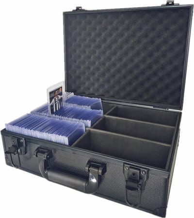 Toploader Opbergdoos voor 600+ Trading Cards - Harde Aluminiumlegering, Ideaal voor Sportkaarten en Verzamelkaarten