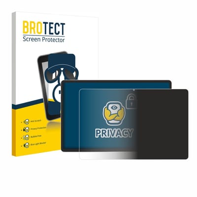 BROTECT - privacy screenprotector voor Samsung Galaxy Tab S9 Plus 5G - Folie Beschermfolie Blauwlichtfilter