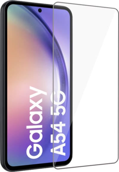 Geschikt voor Samsung A54 Screenprotector - Geschikt voor Samsung A54 Beschermglas Screen Protector 9H Glas