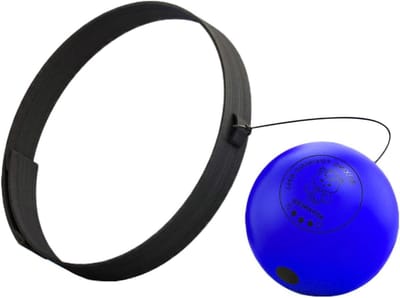 Boksbal met Hoofdband - Reactiebal Boksen - Fitness Training - Verstelbare Pasvorm - 85 g - Blauw