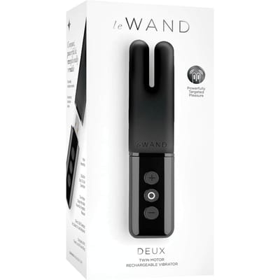 Le Wand- Deux Clitoris Stimulator - Zwart