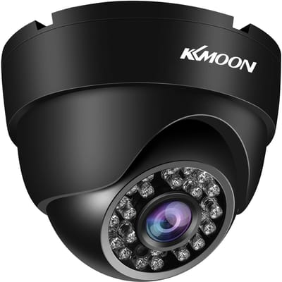 1080P Full HD Beveiligingscamera Surveillance AHD Camera Buiten Weerbestendig, Infrarood Nacht Pal System zwart