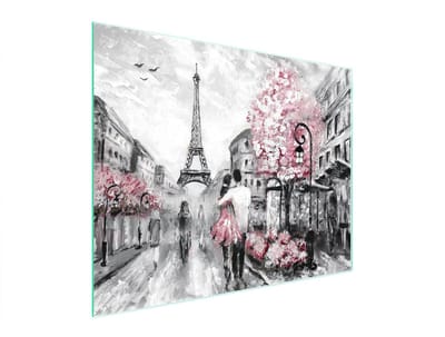 TMK ArtDeko Serie - Glazen Snijplank - 52x40 cm - Paris
