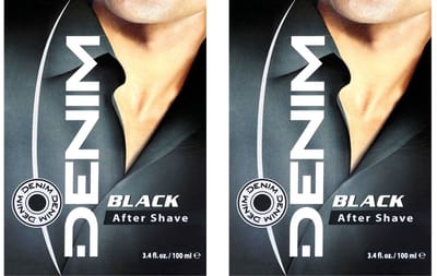 Denim Aftershave Black - 2 x 100 ml