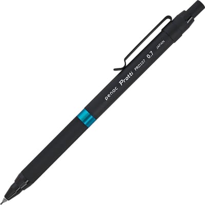Penac Protti PRD107 - 0.7mm - Metalen vulpotlood - Zwart