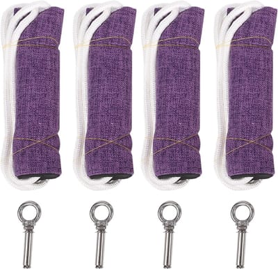 Yoga Touw - Trainingsmuur Touw - Kracht Training - Duurzaam Katoen Materiaal - 35x33x7 cm