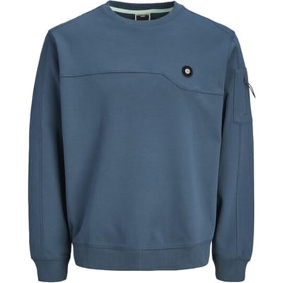 Jack & Jones Trui Jcojoe Sweat Crew Neck Smu 12271424 Orion Blue Mannen Maat - XL