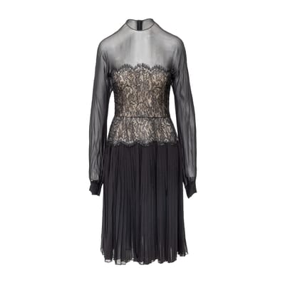 Nina Ricci Haute Boutique Chiffon Jurk - '70s