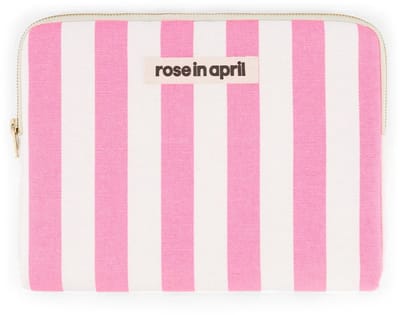 Rose in April Ipad Hoes Neon Rose Strepen