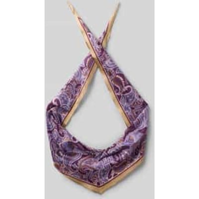 Sjaal van zuivere zijde model 'RHOMBUS'