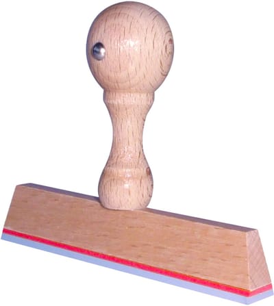 Handstempel 100x10 Mm - Stempels - Stempels volwassenen - Snelle Levering