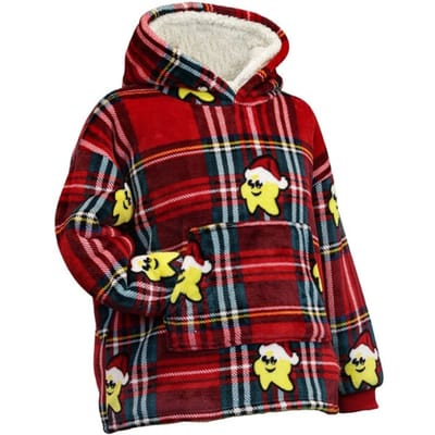 Unique Living - Hoodie Xmas Lucy - 60x67cm - Rood
