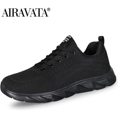 Herenmode vrijetijdsschoenen Ademende sportloopschoenen maat 38-47 42