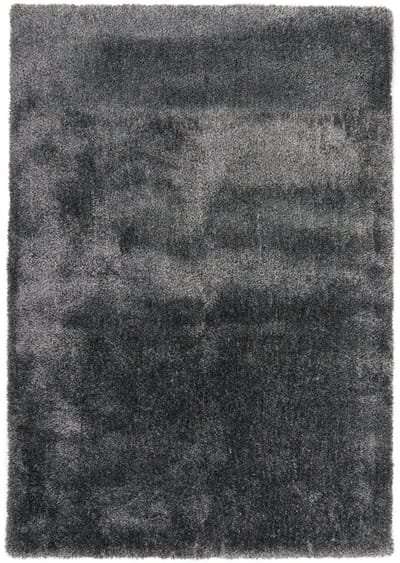 DÉJA Living Vloerkleed 160x230cm - Hoogpolig Blauw Stof - Lavar Mix