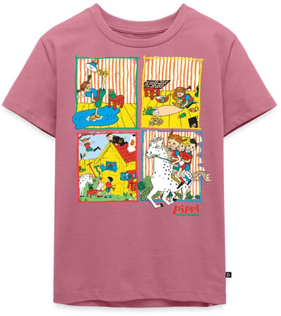 Pippi Langkous En Je Vrienden Tegels Premium T Shirt Kinderen