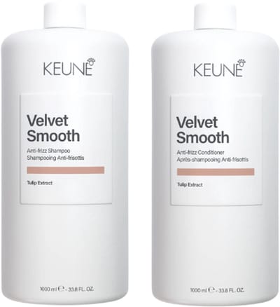 Keune Care Velvet Smooth Shampoo 1000 ml & Conditioner 1000 ml