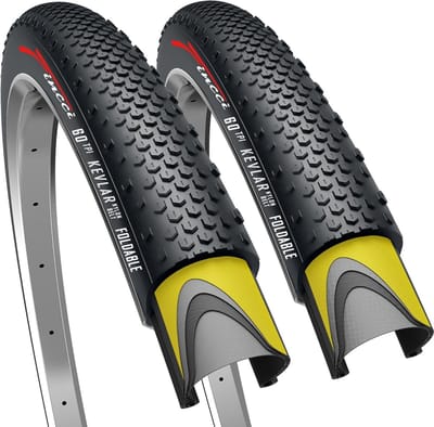 Opvouwbare Fietsband 700x38c (40-622) met 1mm Antipunctie Bescherming voor Gravel, Cyclocross en Hybride Fietsen