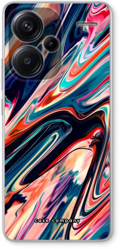 Case Company® - Hoesje geschikt voor Xiaomi Redmi Note 13 Pro plus hoesje - Quantum Being - Soft Cover Telefoonhoesje - Bescherming aan alle Kanten en Schermrand