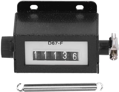 Mechanische Teller - Teller Zwart - Sport Tellen - 5 Cijfers - 0-99999 - Zwart
