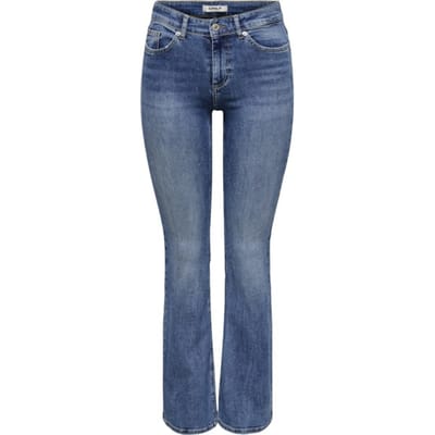 ONLY - ONLBLUSH MW FLA RHINESTON DNM TAI885NOOS - Meisjes - Jeans