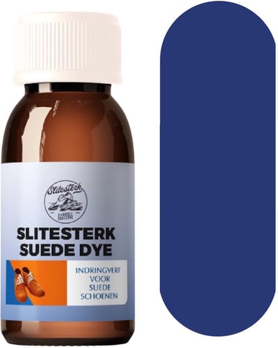 SlITESTERK Suede indringverf voor schoenen en laarzen - DONKER BLAUW - 100ml