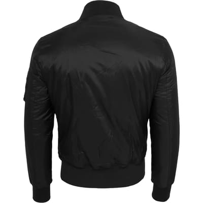 Urban Classics - Basic Bomber jacket - S - Blauw