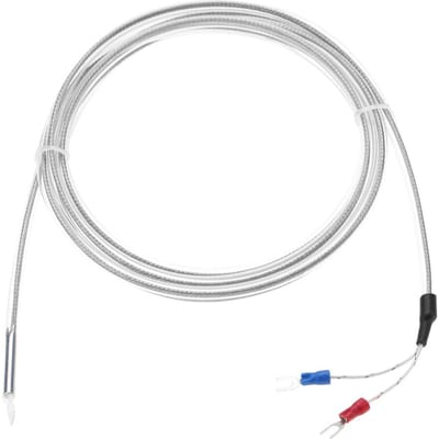 Thermocouple PTFE type K 2 fils étanche résistant à la corrosion