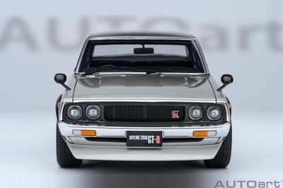 AUTOart 1/18 Nissan Skyline 2000 GT-R (KPGC110) Tuned - Silver