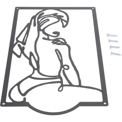 Minimalistische Abstracte Vrouw Muurkunst Lijntekening Muurkunst Decor Enkele Lijn Vrouwelijk Huis Hangende Muur gray