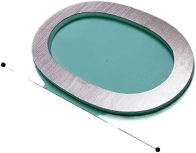 Metalen Huisnummer - Zelfklevend Nummer - Adres Aangeven - Roestvrij Staal - 60mm Hoog - Zilverkleurig
