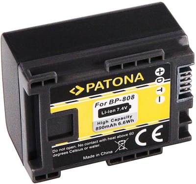 BP-808 Patona (A-Merk)batterij/accu voor Canon