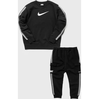Nike Fleece Sportswear trainingspak voor heren met ronde hals in zwart