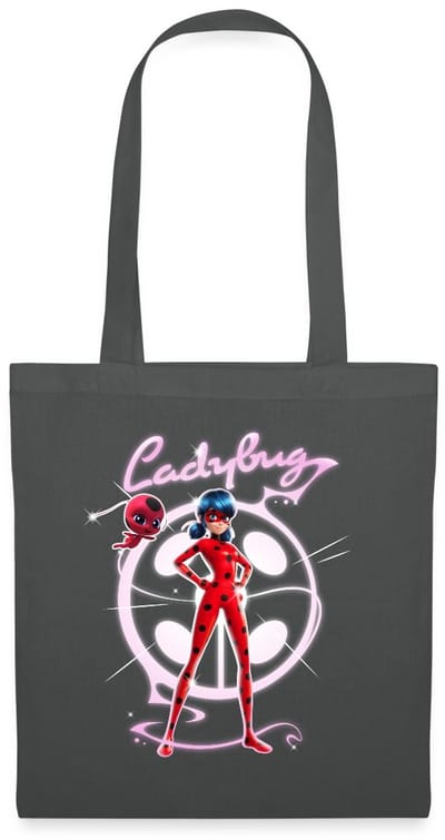 Miraculous Ladybug Met Tikki Tas Van Stof Schoudertas