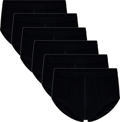 Beeren heren slip | 6-pack | MAAT XL | zwart
