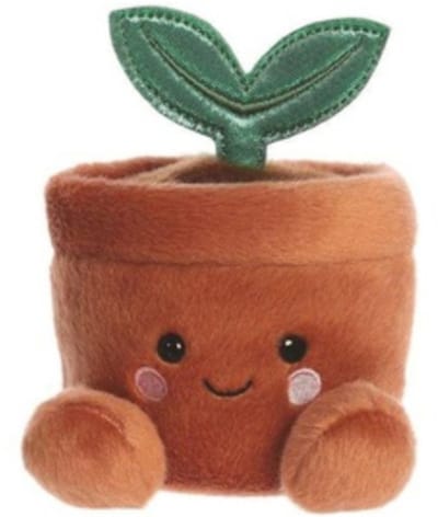Palm Pals Terra Potted Plant Pluche Knuffel 15 cm - Bloem Potplant