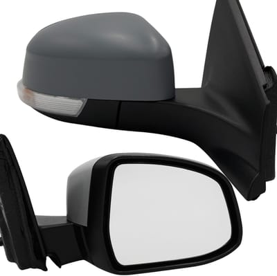 BILMAX Rechter Buitenspiegel Vervanging voor Ford Mondeo IV (BA7) 2007–2014, Elektrisch Verstelbaar, Verwarmd, Met Richtingaanwijzer, Met Instapverlichting, Gegrond, 7-Pins (Passagierszijde)