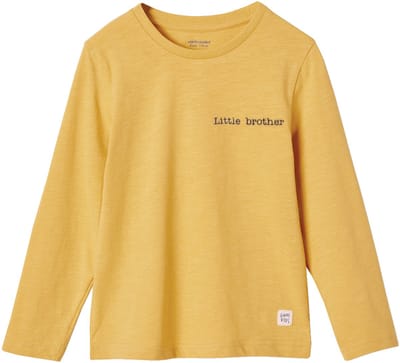 Vertbaudet gekleurd T-shirt voor jongens met lange mouwen