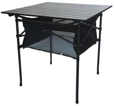 Klaptafel Aluminiumlegering - Draagbare Tafel - Buitenactiviteiten - Verstelbare Hoogte - 95x55x68cm - Niet gespecificeerd