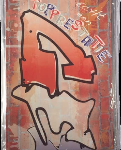 6 Luxe Geslaagd Wenskaarten - Kaart Wens Kaart Examen Geslaagd School Studie Opleiding - Uitklapbaar 3 Delig Top Prestatie Super - 16.2 (50.5cm) x11.5cm - Rood Wit Blauwe Envelop - Art of Cards
