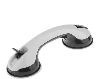 MSV Handgreep met Zuignap - 29 cm - Wandbeugel Badkamer - ABS - Wit