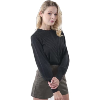 DEELUXE Round-neck sweater Black