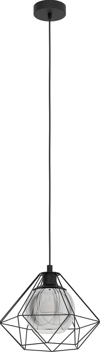 EGLO Vernham - Hanglamp - E27 - Ø 32,5 cm - Zwart