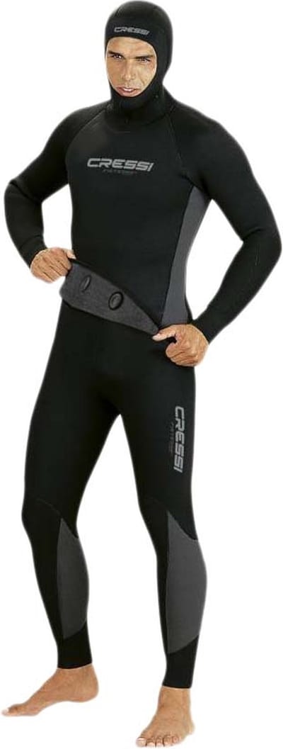 Cressi Spa Fisterra Lc 5 Mm Duikpak Zwart M Man