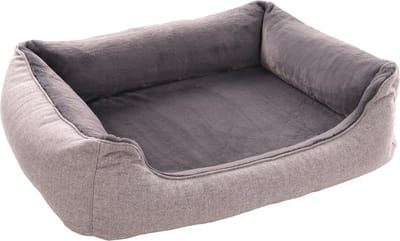 Flamingo Esmo - Mand Honden - Mand Esmo Rechthoekig+rits Grijs 100x80x25cm - 1st - 137878 - 1st
